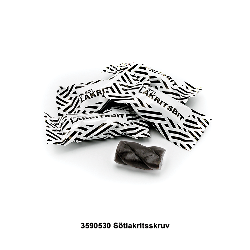 Sötlakritsskruv